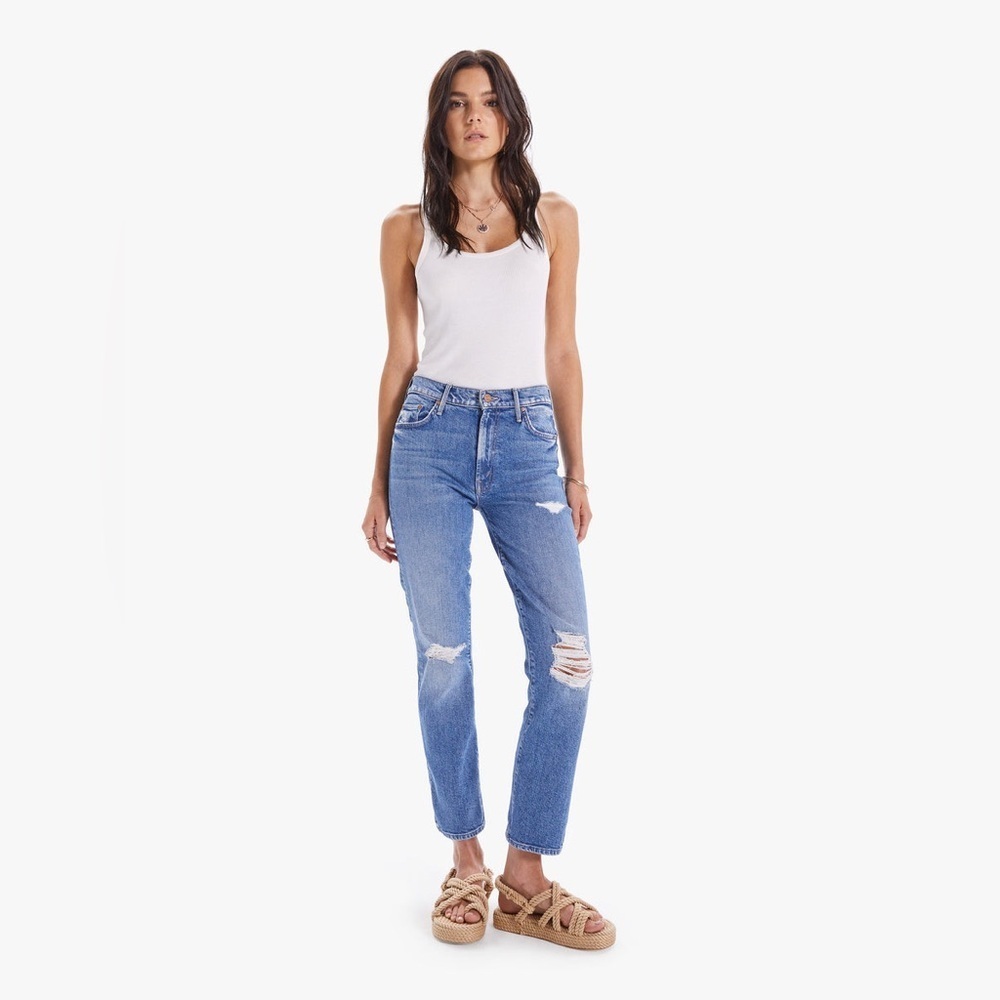RARE MOTHER NWT The Insider Ankle in Bloom and Doom— 26